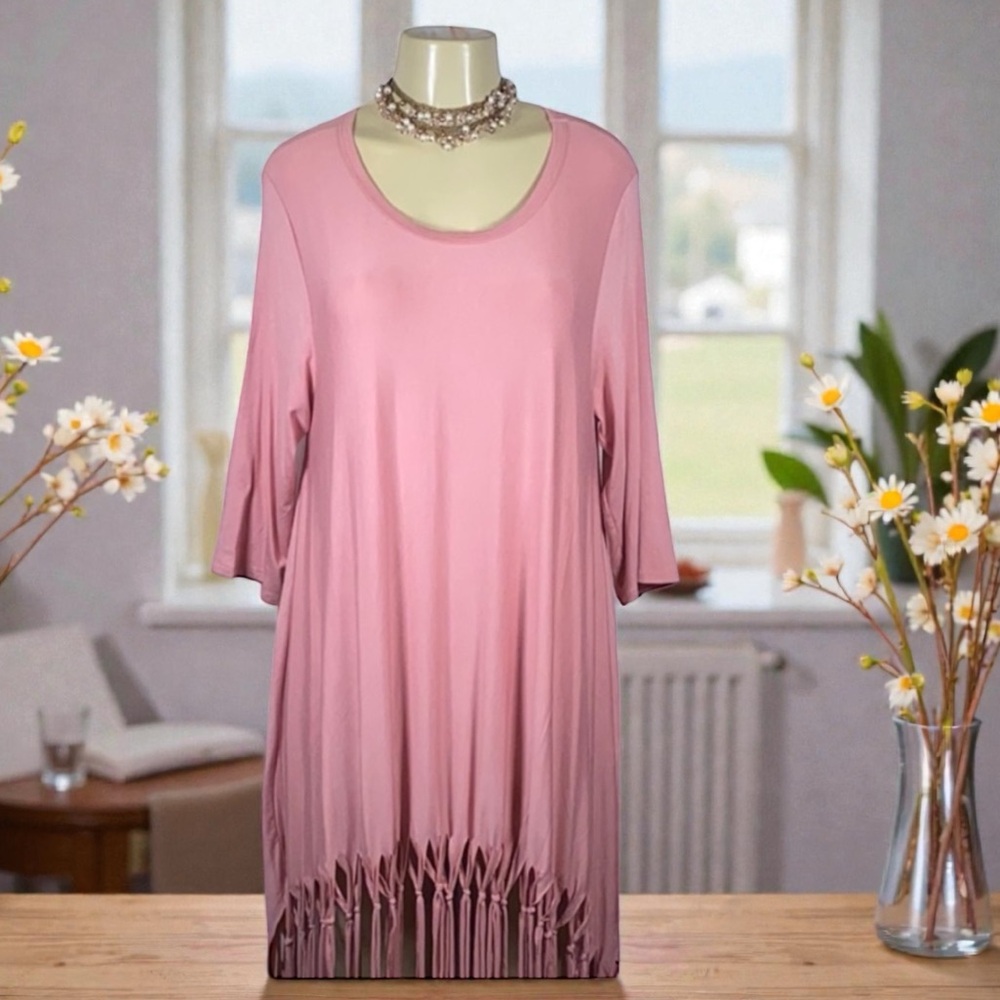 ODDY tassel Tee dress 👗 Size XL